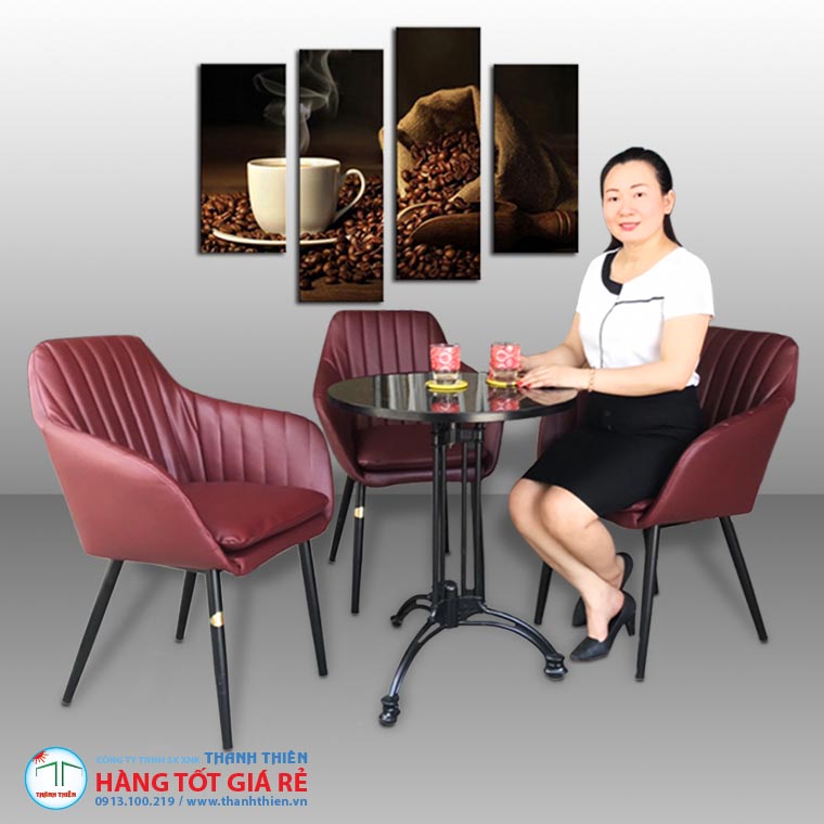 Bộ bàn ghế cafe GCN 022