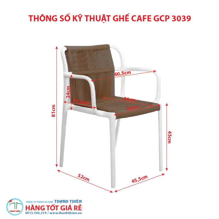 Ghế Cafe Thanh Thiên giá rẻ