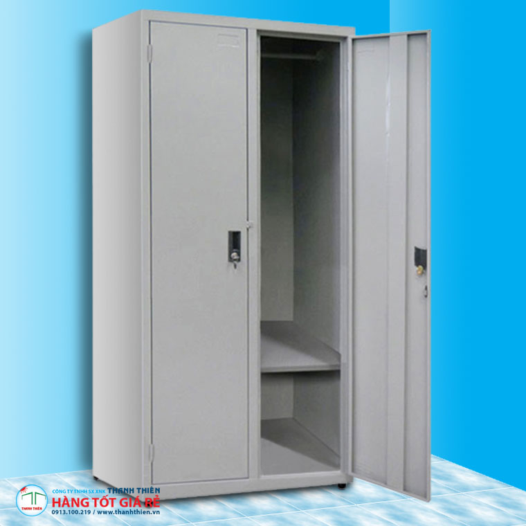 Tủ locker 3 ngăn 2 cánh TLK 13